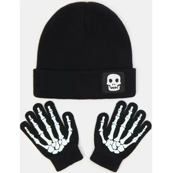 Čepice Sinsay - Souprava čepice a rukavic - černá - 090FG-99X - 090FG-99X-M