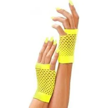 Volný čas Rękawiczki bez palców neonowe żółte