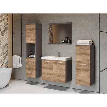 Sifon Koupelnový nábytek Megi I, Barva: matera / breslau kaštan, Sifon k umyvadlu: ne, Baterie: ne MIRJAN 5903211456336