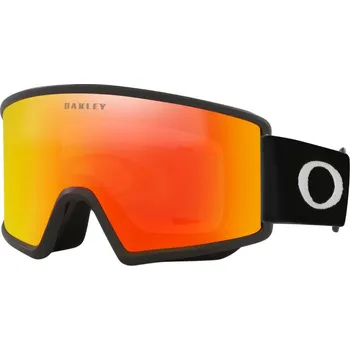 Lyžařské brýle OAKLEY Target Line M Matte Black w/Fire Iridium Oranžová Normální velikost