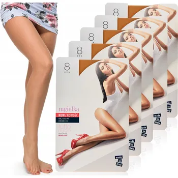 Dámské punčochy Punčocháče hladké Anet béžové 8 den velikost 3 polomatné