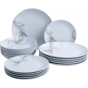 Stolování Gastro Sera 18dílná jídelní sada porcelán