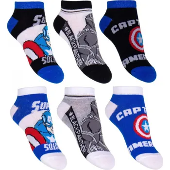 Dámské ponožky Sun City Kotníkové ponožky AVENGERS 3pack assort Barva: vícebarevné, Velikost: 27/30