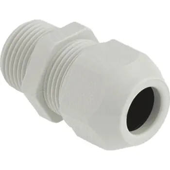 elektrický kabel Agro 1555.50.1.38 Kabelová vývodka Syntec, plastová, světle šedá, dlouhý závit M50