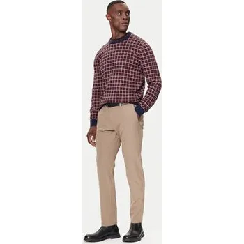 Pánský svetr Gant Svetr 8050253 409 Bordó Regular Fit L