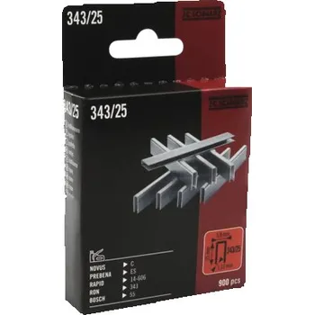 Průmyslová sponka Spony 343/25 J.C.Schwarz, 900 ks