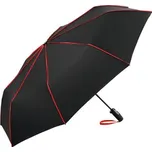 Fare Skládací deštník FA5639 Black-Red 104 cm