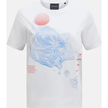 Dámské tričko TRIČKO PEAK PERFORMANCE W EXPLORE GRAPHIC TEE ANTARCTICA