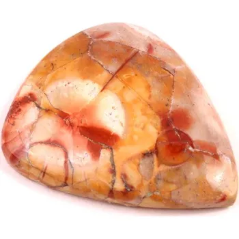 Přírodní kámen Kabošon Birds Eye Jaspis č.6285 (36x30x7mm)