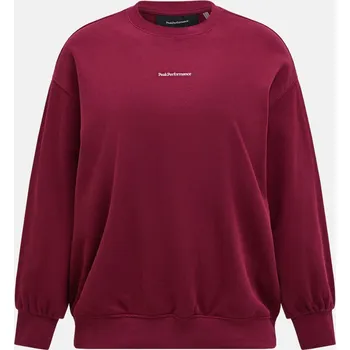 Dámská mikina MIKINA PEAK PERFORMANCE W ORIGINAL TERRY CREW VERTICAL ZENITH