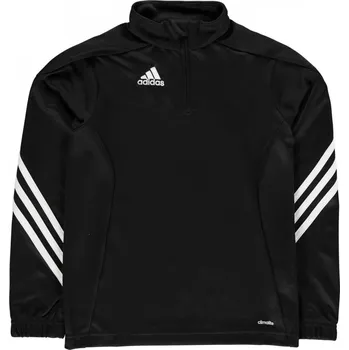 Chlapecká bunda adidas Sereno Long Sleeve Top Junior Boys Black/White 5-6 Years