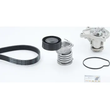 Vodní pumpa + klínový žebrový řemen CONTINENTAL CTAM 6PK1453WP1