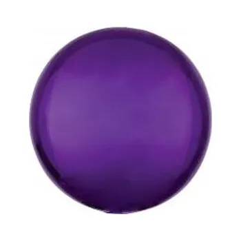 Balon foliowy kula fioletowa 38cm (niepakowany)