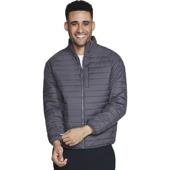 Skechers GO Shield Altitude Reversible Jacket JA139-BKCC Grey L L
