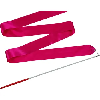 VFstyle Stuha na moderní gymnastiku růžová 6 m