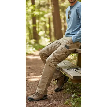 CERVA GROUP Kalhoty CHENA MAN, různé barvy VELIKOST S béžová