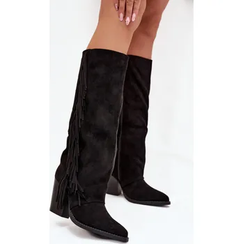 Dámské kozačky Kozačky na podpatku model 218092 Step in style 37