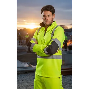 Pánská mikina Portwest Mikina XENON INVER, různé barvy Velikost XXXXL žlutá