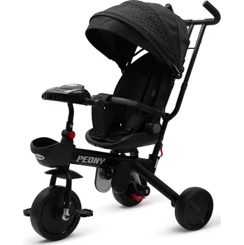 Dětská tříkolka Dětská tříkolka Baby Mix Peony EVA černá (Zánovní)