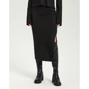 Oblečení a móda Sinsay - Midi sukně - černá - 996EY-99X - 996EY-99X-XL