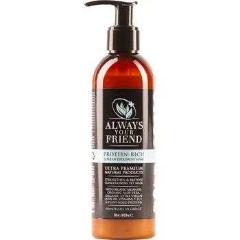 Vlasová regenerace Always Your Friend PROTEIN RICH LEAVE in MASK 250ml - vyživující maska pro zdravou srst
