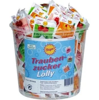 Kaumy Lízátko s hroznovým cukrem Druh: Tropik