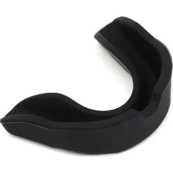 Chránič zubu Silikonový chránič zubů pro sport a spánek proti skřípání a nárazům Brusismus Box Karate Rugby Basketbal Nastavitelná velikost černá