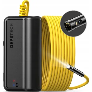 IP kamera Depstech WF028-SJ Endoskop s duální kamerou, 2x2MP, WiFi, 1080P, sonda 7,9mm, baterie 2200mAh