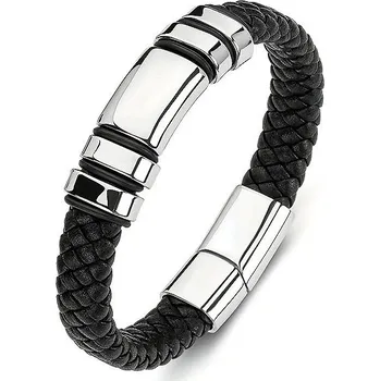 Náramek Predator Q1 Legacy pánský náramek černý 21,5 cm