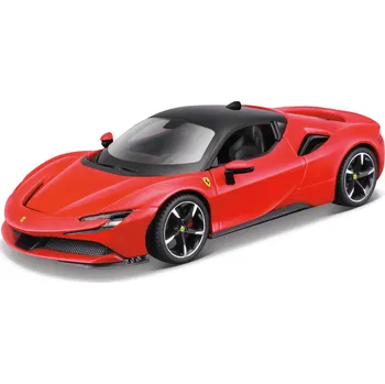 Hračka Maisto M. Ferrari Assembly line, SF90 Stradale, RED, window box, 1:24