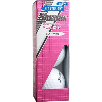 Golfový míček Srixon Soft Feel Lady Bílé 3ks