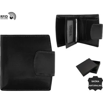 Peněženka Wild Dámská kožená peněženka Peter černá univerzální