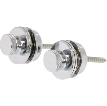 Příslušenství pro strunný nástroj Razzor Flat Locks Chrome + prodloužená záruka 3 roky