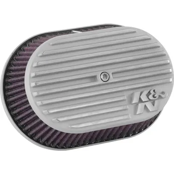 Autodíl K&N Street Metal sportovní kit sání pro HARLEY DAVIDSON FLHRC Road King Classic 103 CI 2011-2013 Silver Powder Coated, výška: 108 mm