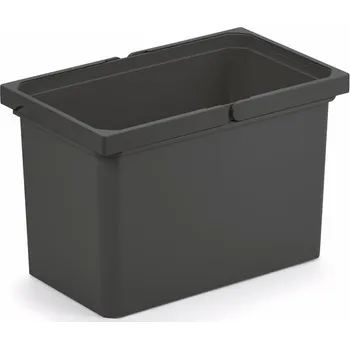 Odpadkový koš Cox® systémová nádoba 13l, světle šedá