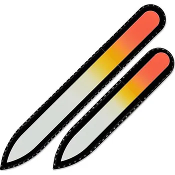 Přípravek na nehty Mont Bleu Sada 2 barevných skleněných pilníku R-MS05