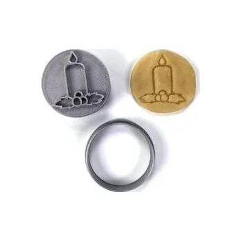 Razítko Svíce razítko s vykrajovátkem