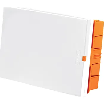 Rozvaděč Plastová rozvodnice Quantum pod omítku 9 m, bílá dvířka