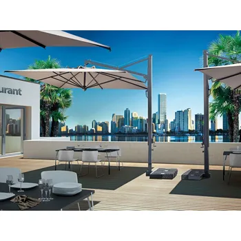 Slunečník Slunečník SCOLARO Galileo Dark 3,5 x 3,5 m