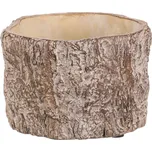 Obal betonový - imitace dřevěné kůry, vel. S, hnědý - BMO3614-S