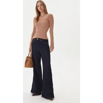 Dámský svetr Kontatto Svetr 3M0830C Béžová Slim Fit OS