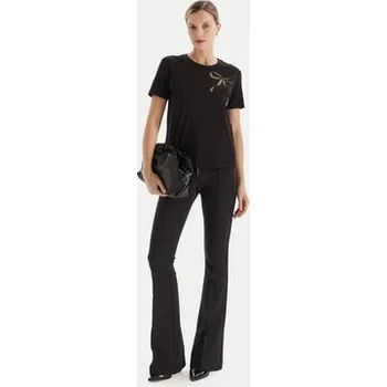 Pánské tričko TWINSET T-Shirt 252TT2312 Černá Regular Fit XL