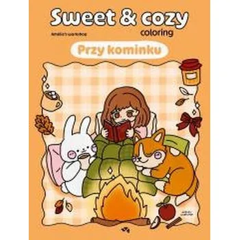 Antistresové omalovánky Przy kominku. Sweet & cozy coloring - Amlie's Workshop