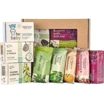 Péče o ruce Laura Collini Testovací balíček tuhých mýdel