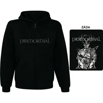 Pánská mikina Primordial - mikina s kapucí a zipem S