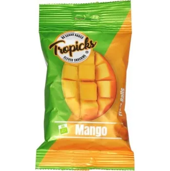TROPICKS Ovocné kuličky 50g mango 100%