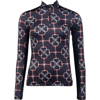 Dámské tričko HKM Triko funkční Edinburgh HKM, dámské, černé XS