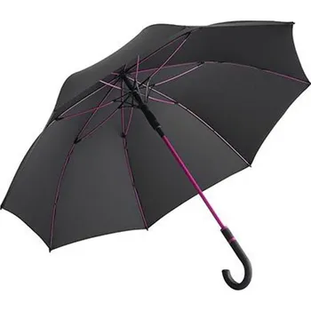 Deštník Fare Automatický deštník FA4784 Black-Magenta 112 cm
