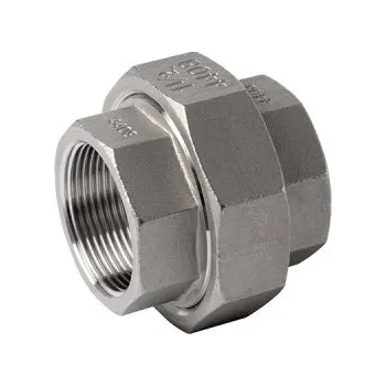 Šroub Šroubení F/F PTFE, 1.4408, ISO 228-1G, BSP, 6/4"