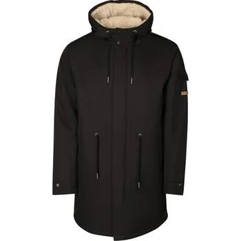 Pánský zimní kabát Pánský zateplený kabát ALPINE PRO GEON XL Černá